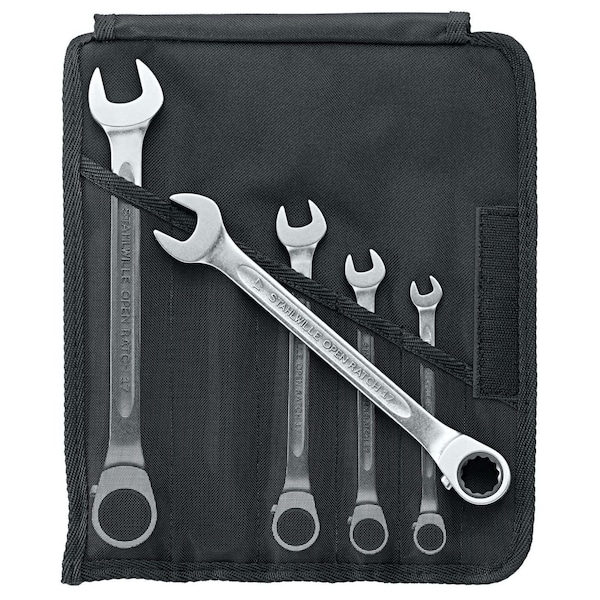 Set combination ratcheting Wrench OPEN-RATCH No.17/5 5-pcs.